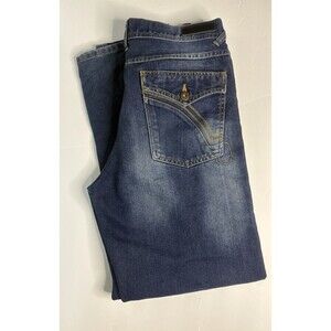 Ring of fire Boys Button Pockets Faded Jeans, Size 20